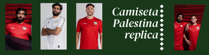 camiseta Palestina 2024 2025 replica